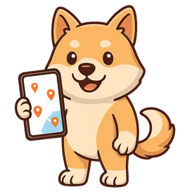 Hestiva Dog with a phone